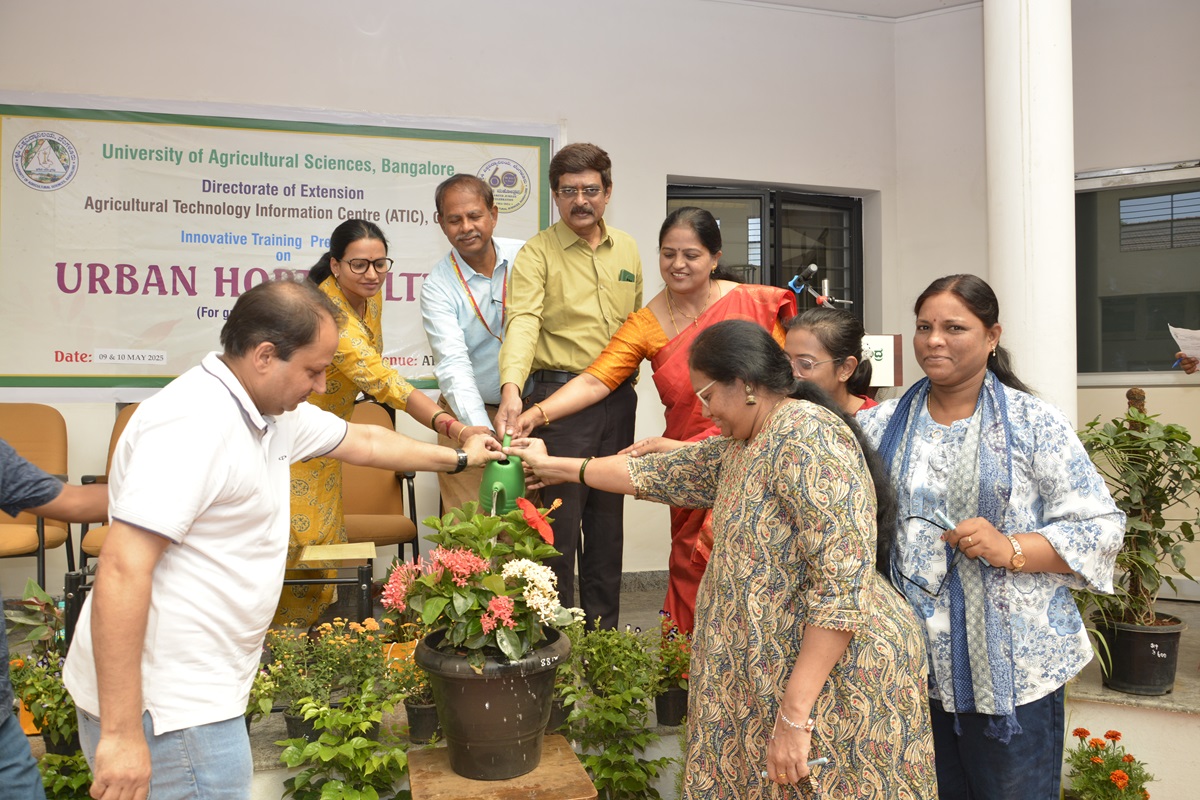 ನಗರ ತೋಟಗಾರಿಕೆಗೆ ಪ್ರಾಮುಖ್ಯತೆ ಹೆಚ್ಚುತ್ತಿದೆ  – ಡಾ: ಕೆ.ಪಿ. ರಘುಪ್ರಸಾದ್